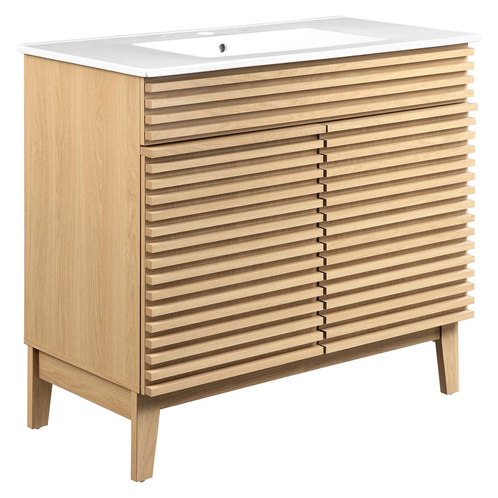 Modway Render 36" Bathroom Vanity | Bathroom Accessories | Modishstore-31