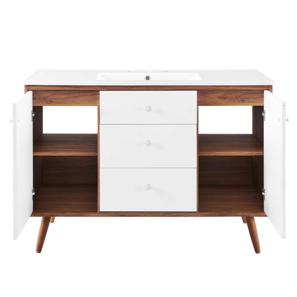 Modway Transmit 48" Single Sink Bathroom Vanity | Bathroom Accessories | Modishstore-6