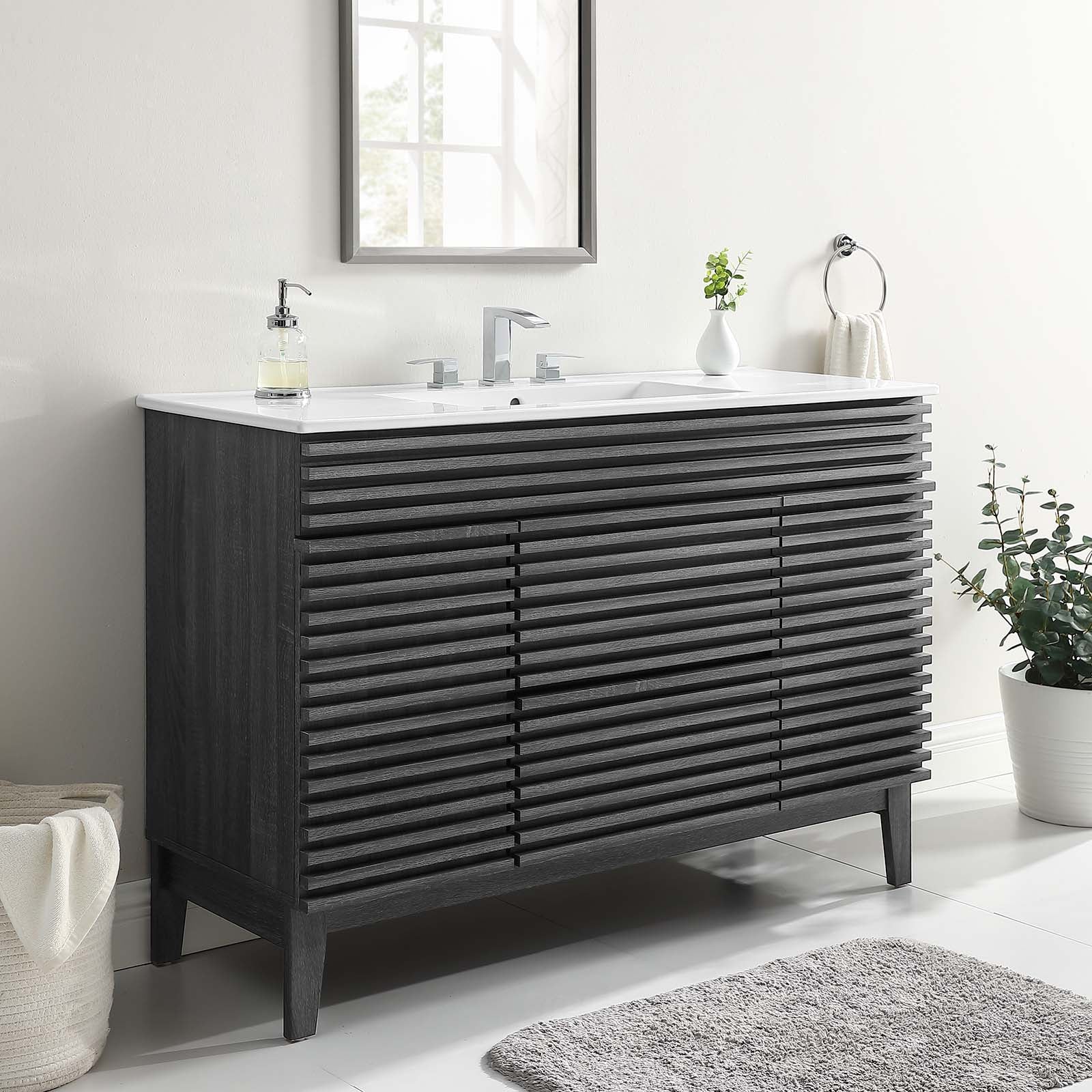 Modway Render 48" Single Sink Bathroom Vanity - EEI-4439 | Bathroom Accessories | Modishstore-13
