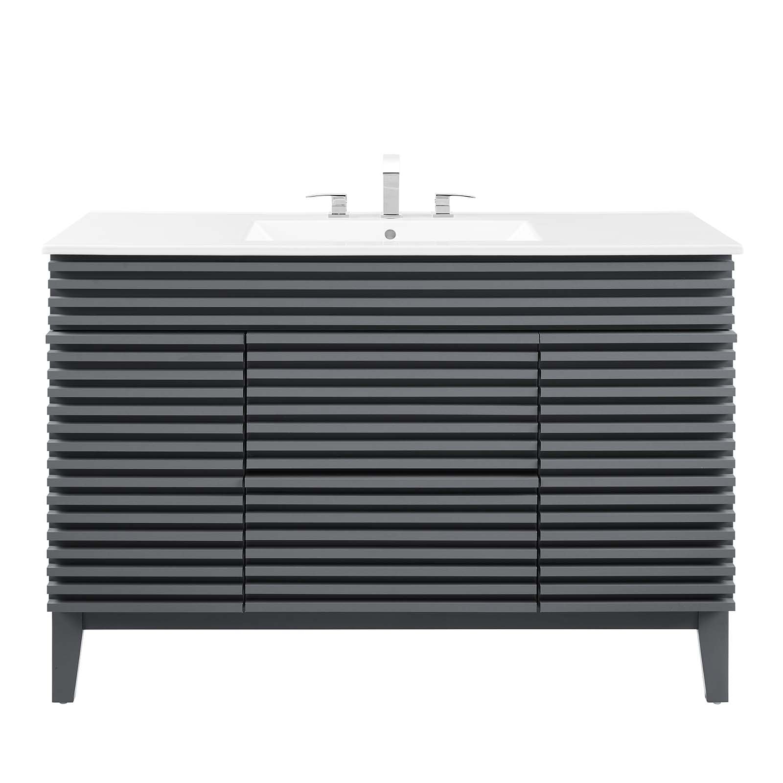 Modway Render 48" Single Sink Bathroom Vanity - EEI-4439 | Bathroom Accessories | Modishstore-24