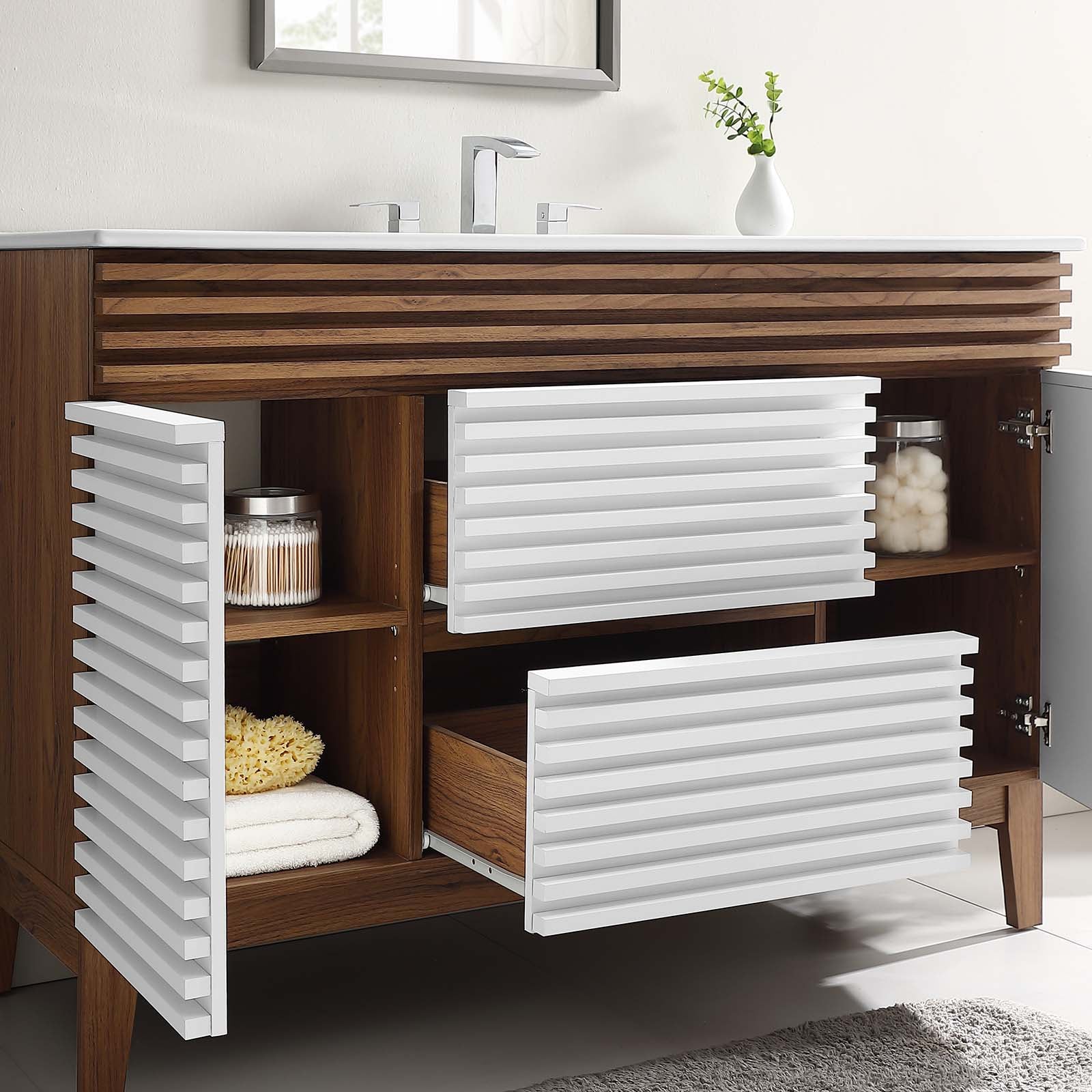Modway Render 48" Single Sink Bathroom Vanity - EEI-4439 | Bathroom Accessories | Modishstore-49