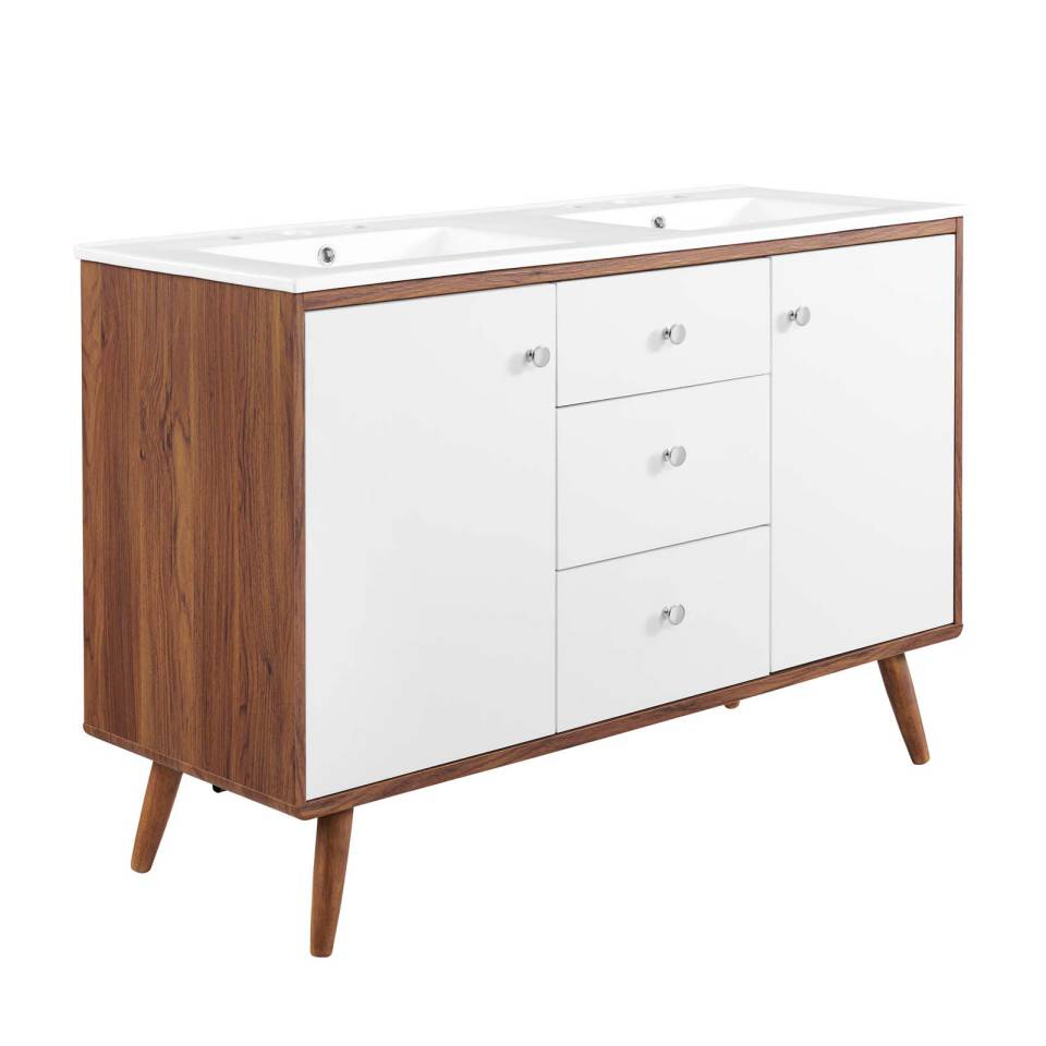 Modway Transmit 48" Double Sink Bathroom Vanity | Bathroom Accessories | Modishstore-6