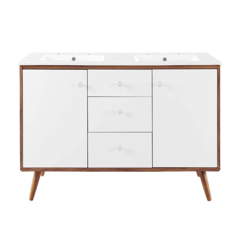 Modway Transmit 48" Double Sink Bathroom Vanity | Bathroom Accessories | Modishstore-8