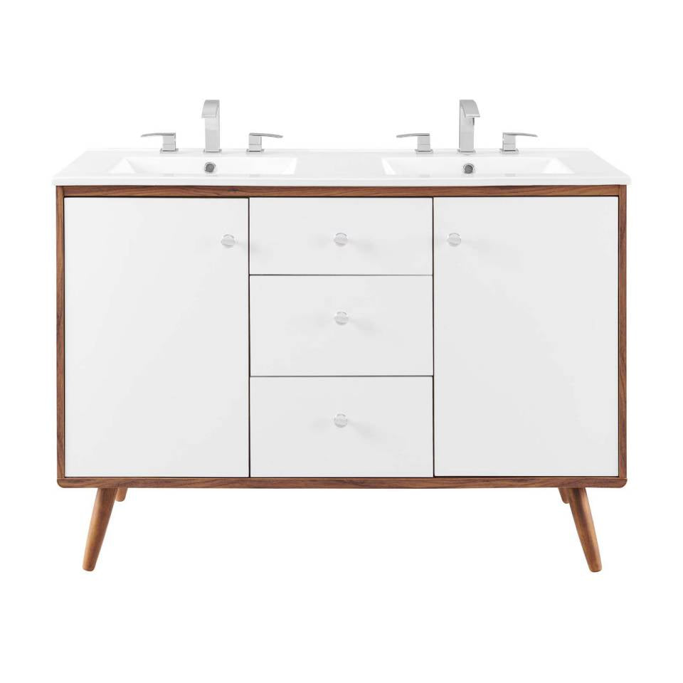 Modway Transmit 48" Double Sink Bathroom Vanity | Bathroom Accessories | Modishstore-9