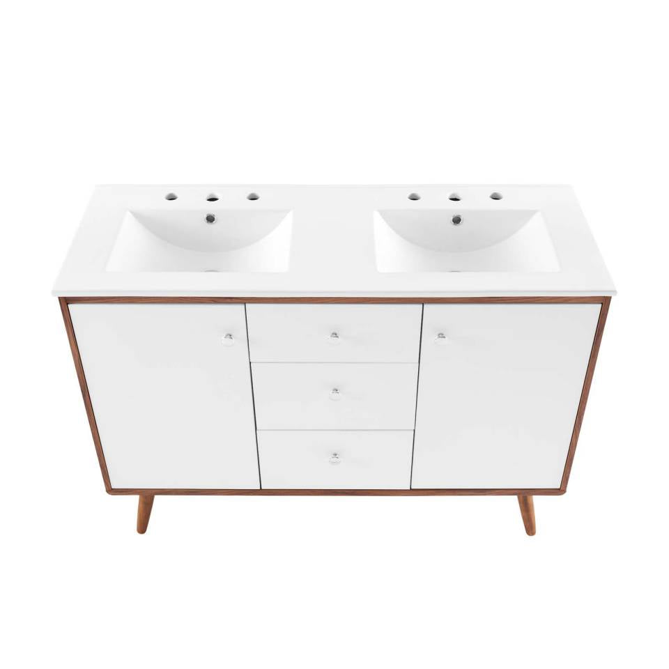 Modway Transmit 48" Double Sink Bathroom Vanity | Bathroom Accessories | Modishstore-2
