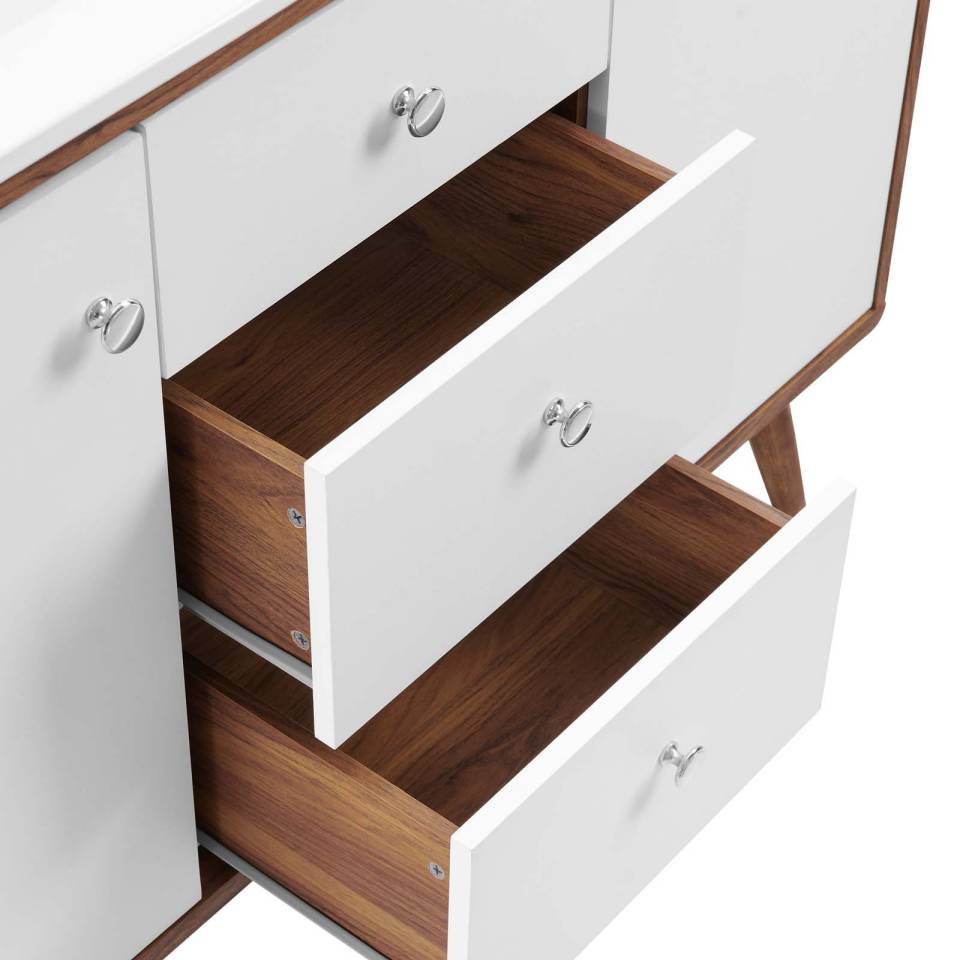 Modway Transmit 48" Double Sink Bathroom Vanity | Bathroom Accessories | Modishstore-3