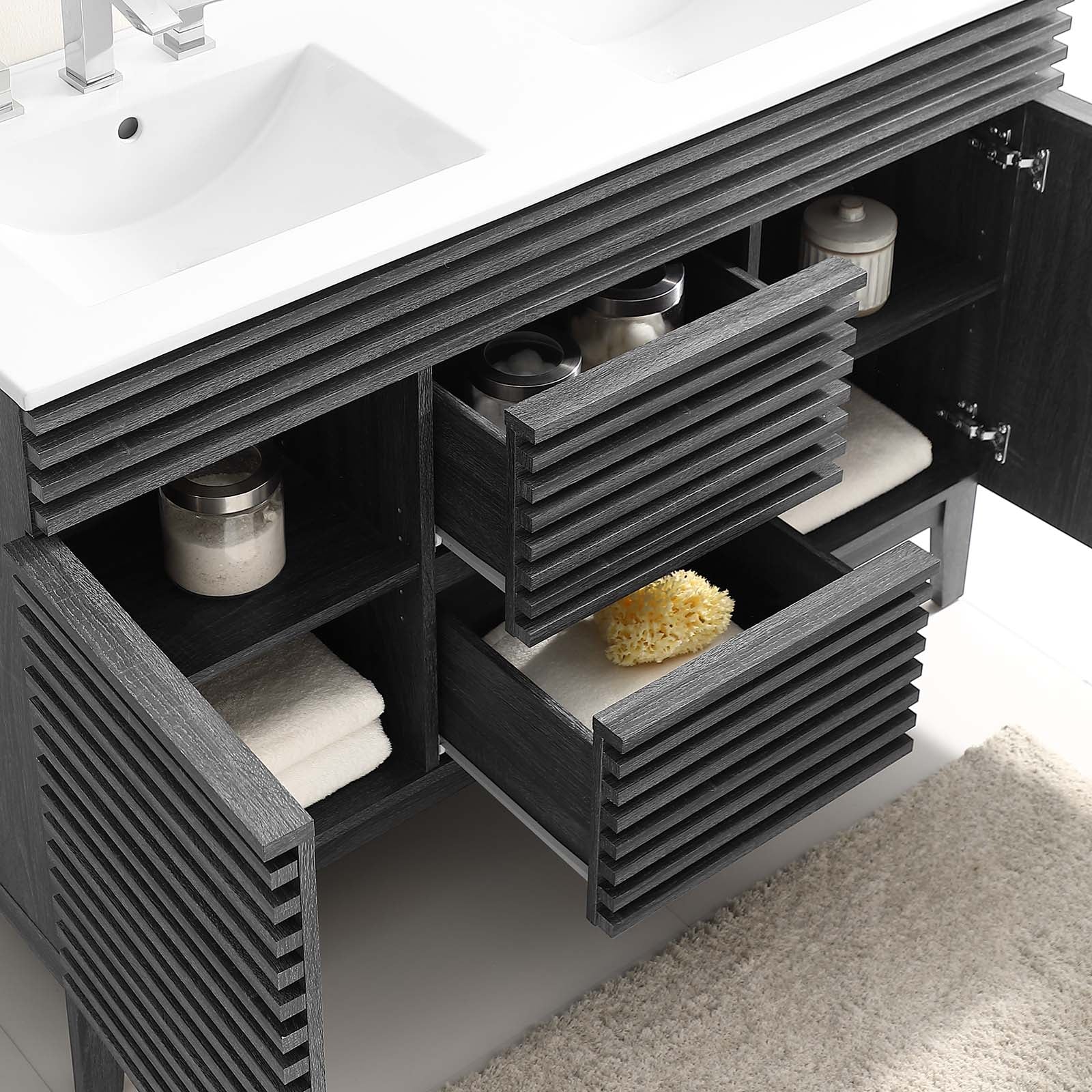 Modway Render 48" Double Sink Bathroom Vanity | Bathroom Accessories | Modishstore-17