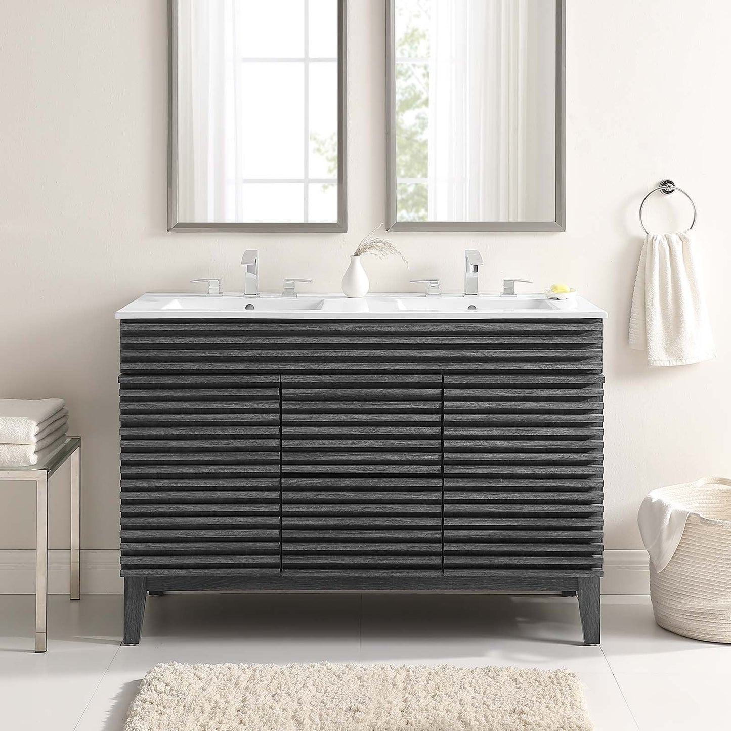Modway Render 48" Double Sink Bathroom Vanity | Bathroom Accessories | Modishstore-18