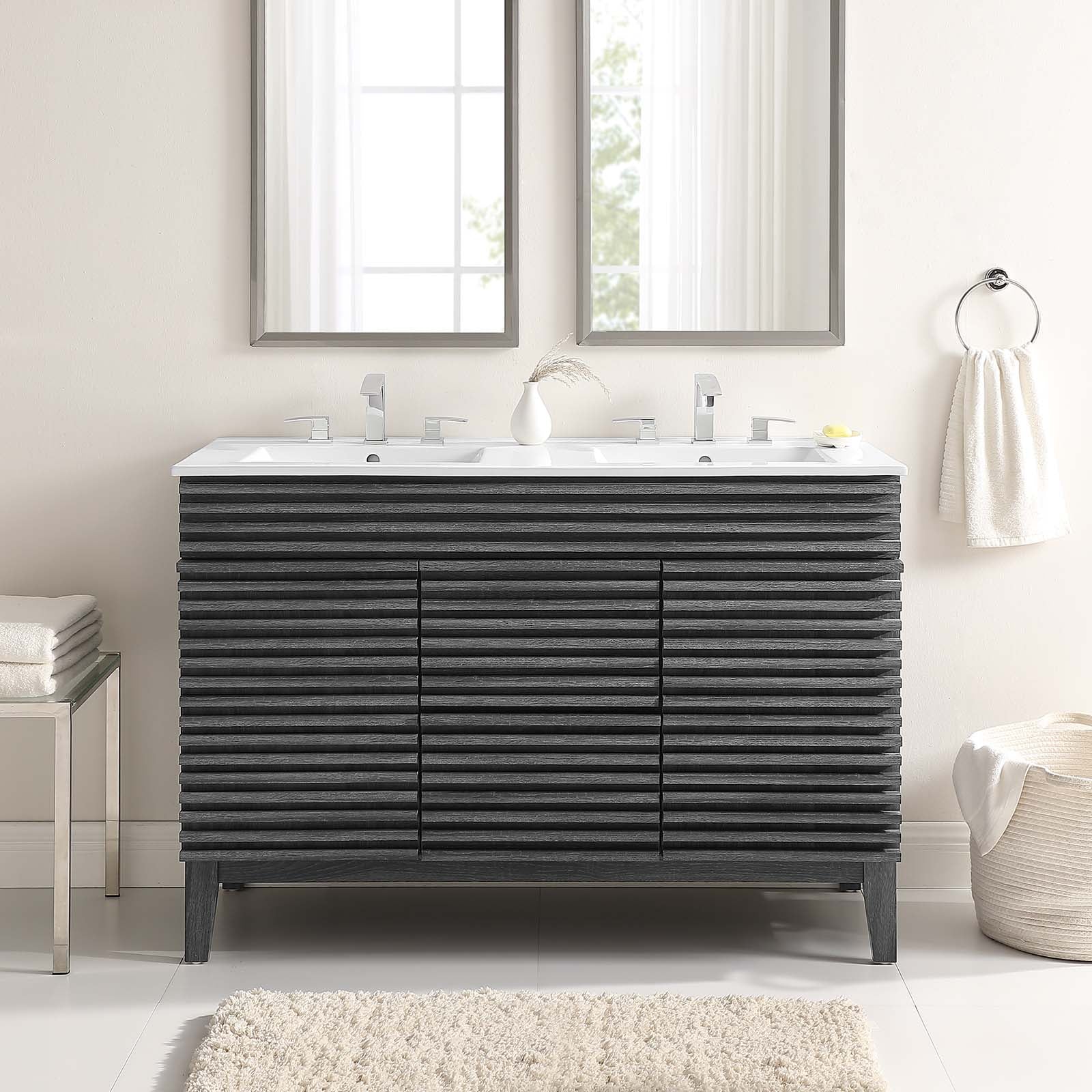 Modway Render 48" Double Sink Bathroom Vanity | Bathroom Accessories | Modishstore-18