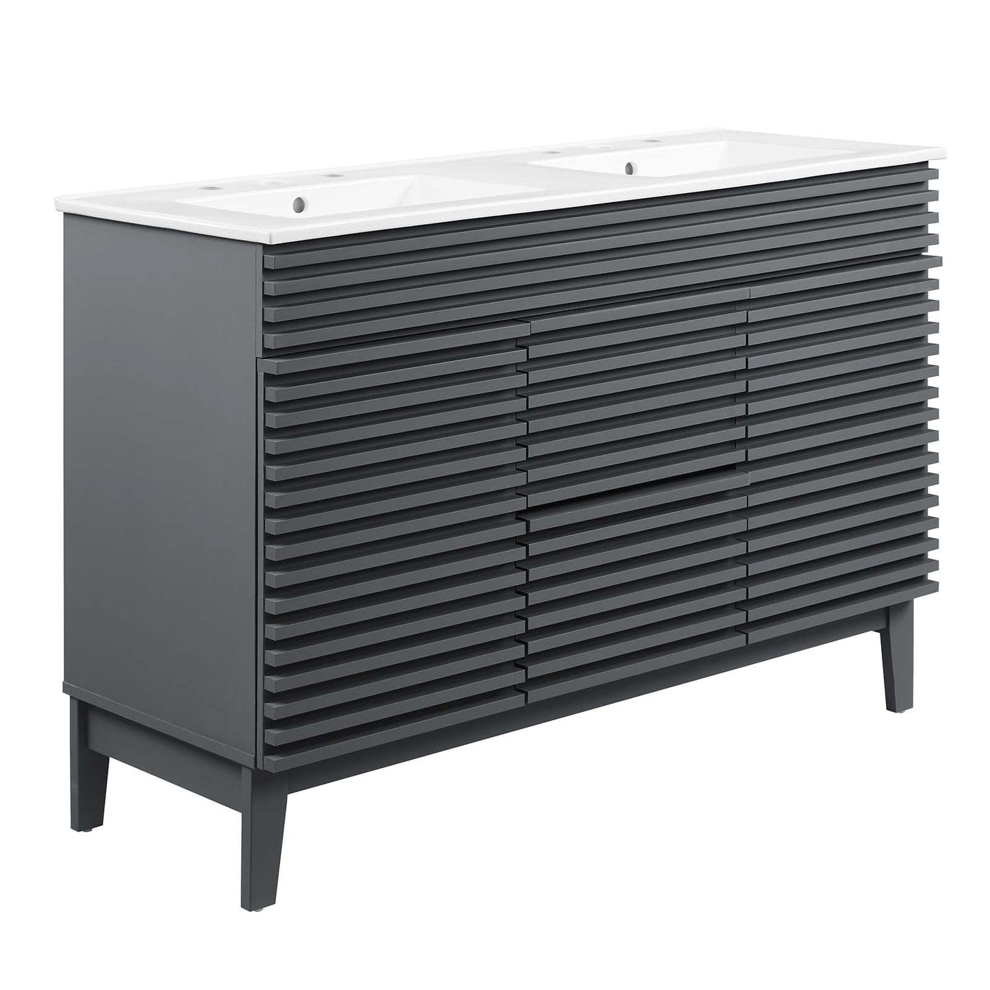 Modway Render 48" Double Sink Bathroom Vanity | Bathroom Accessories | Modishstore-31