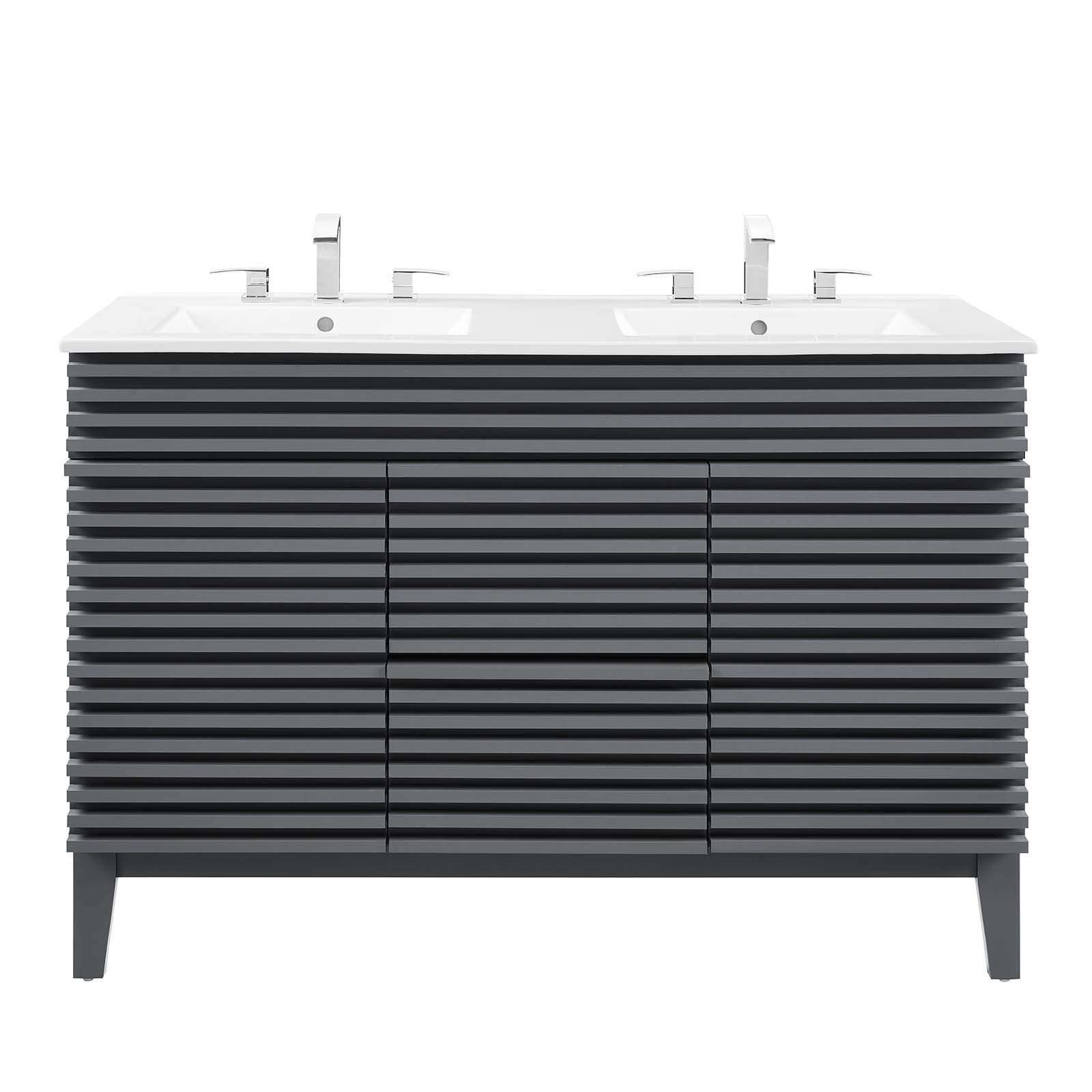 Modway Render 48" Double Sink Bathroom Vanity | Bathroom Accessories | Modishstore-25