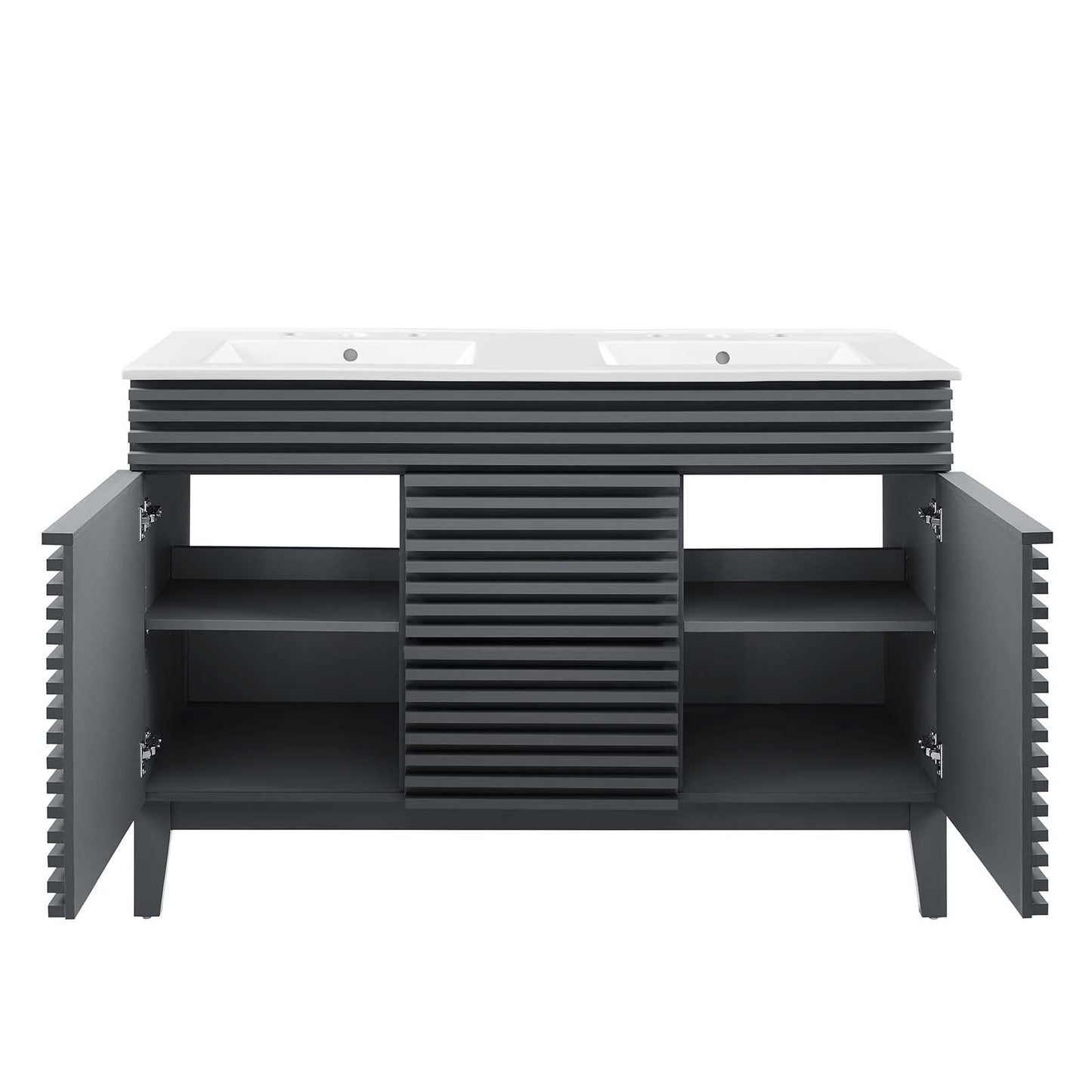 Modway Render 48" Double Sink Bathroom Vanity | Bathroom Accessories | Modishstore-26