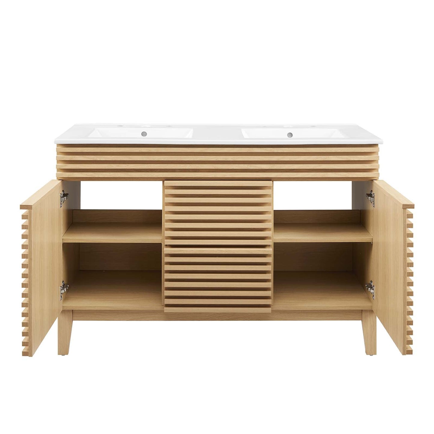 Modway Render 48" Double Sink Bathroom Vanity | Bathroom Accessories | Modishstore-36