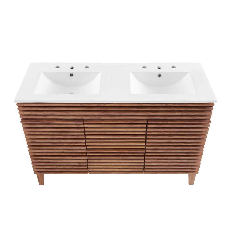 Modway Render 48" Double Sink Bathroom Vanity | Bathroom Accessories | Modishstore-8
