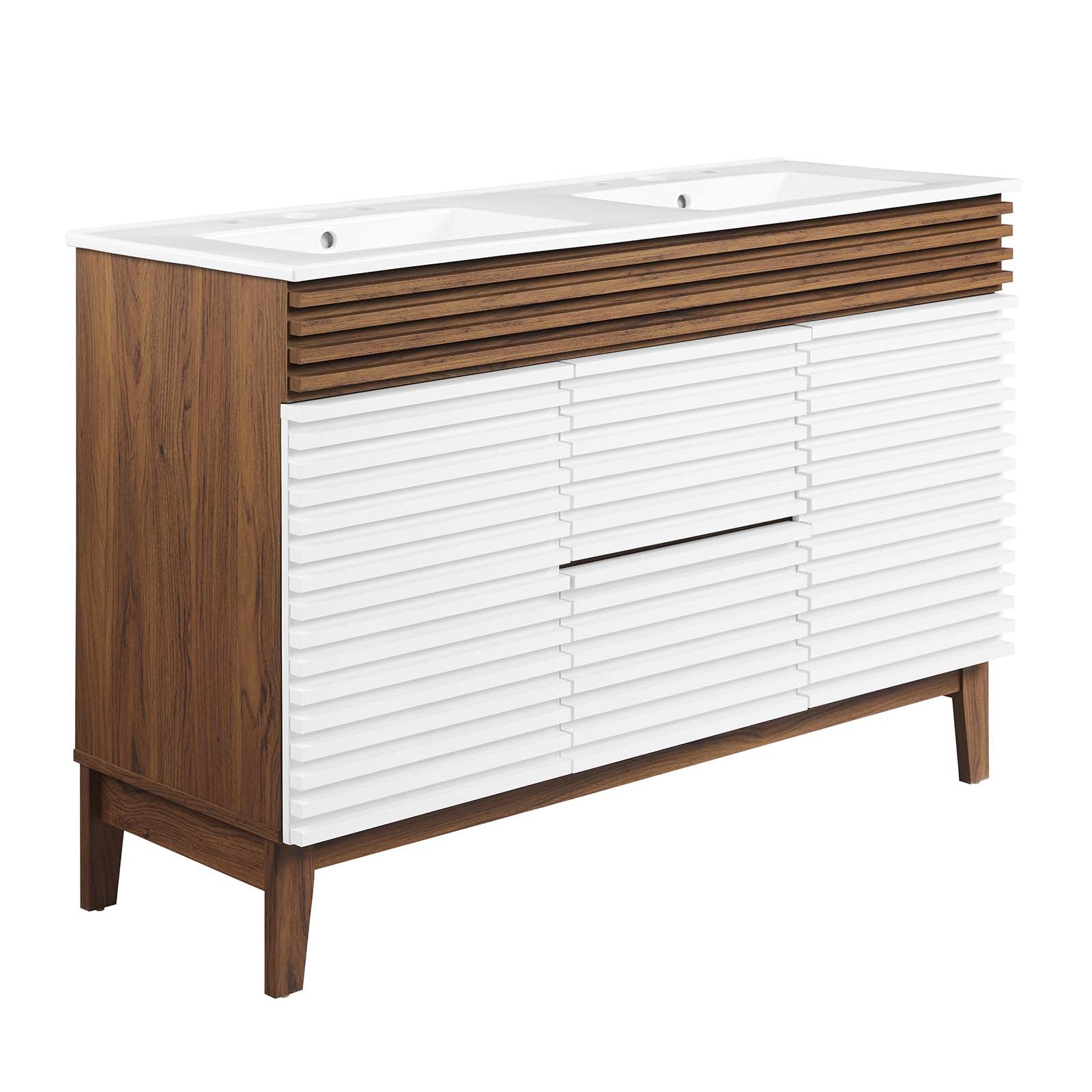 Modway Render 48" Double Sink Bathroom Vanity | Bathroom Accessories | Modishstore-51