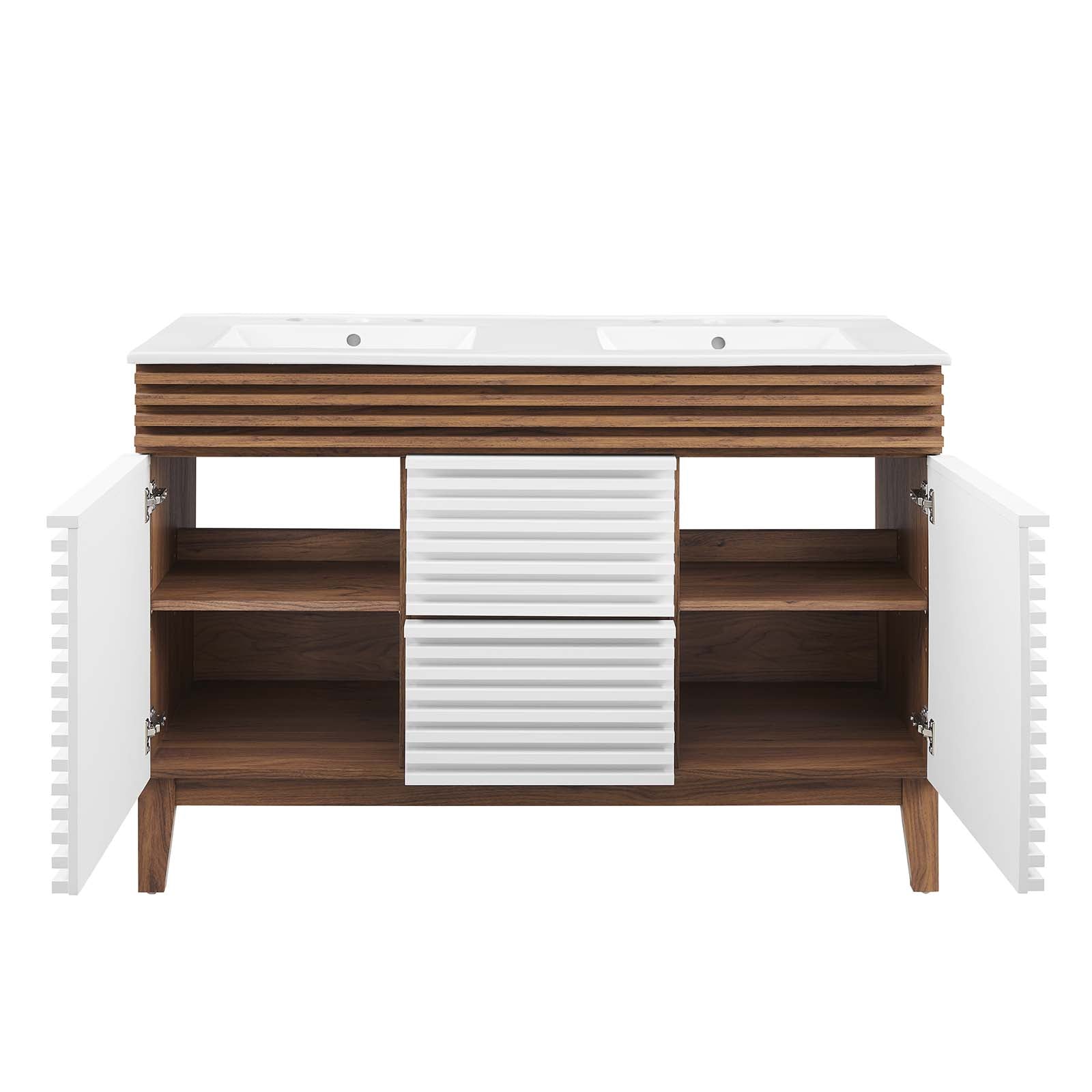 Modway Render 48" Double Sink Bathroom Vanity | Bathroom Accessories | Modishstore-46