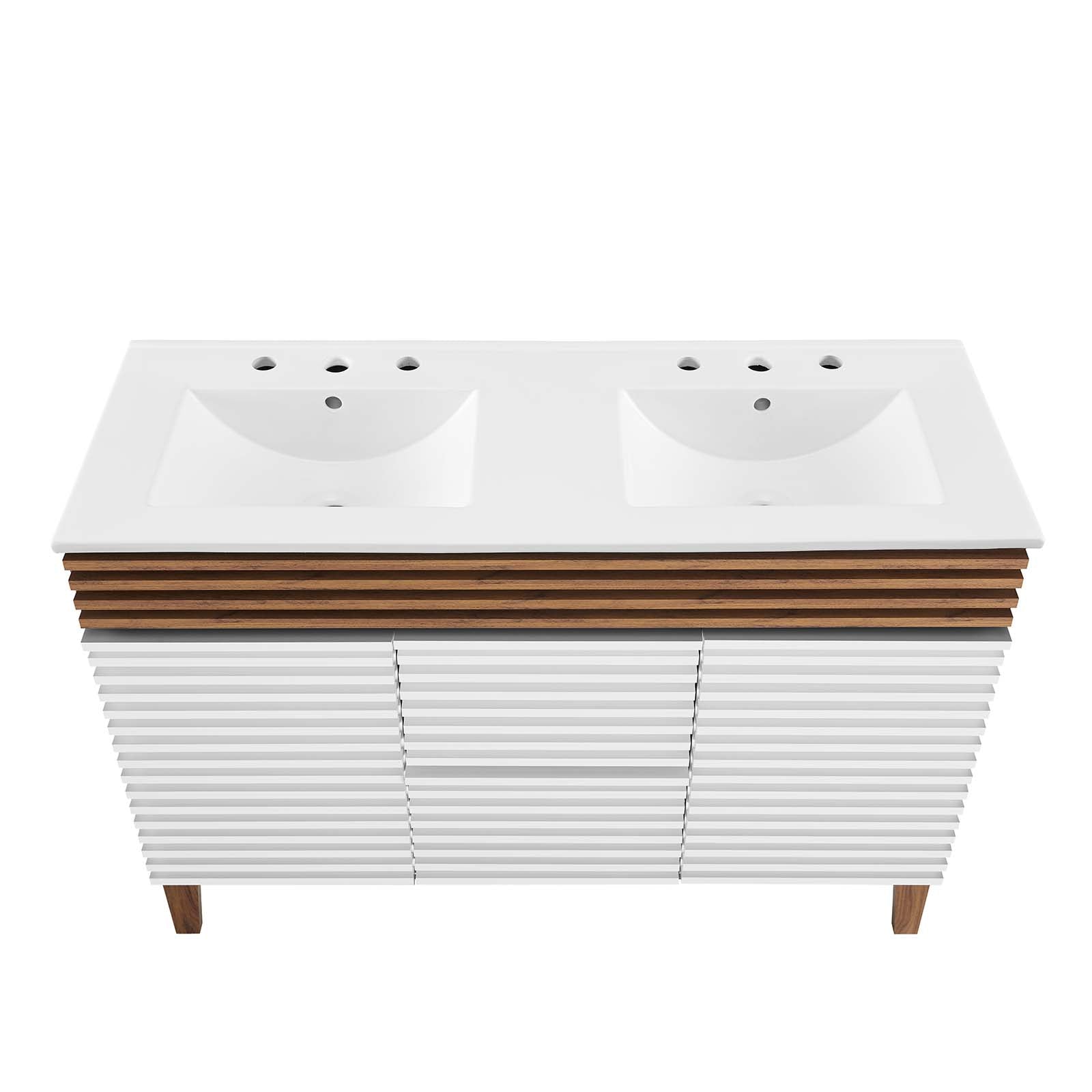 Modway Render 48" Double Sink Bathroom Vanity | Bathroom Accessories | Modishstore-44