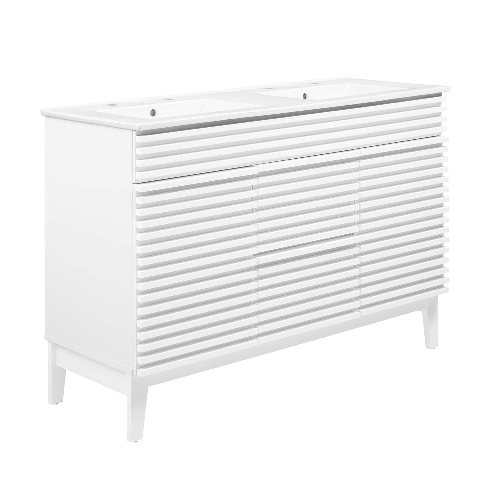 Modway Render 48" Double Sink Bathroom Vanity | Bathroom Accessories | Modishstore-61