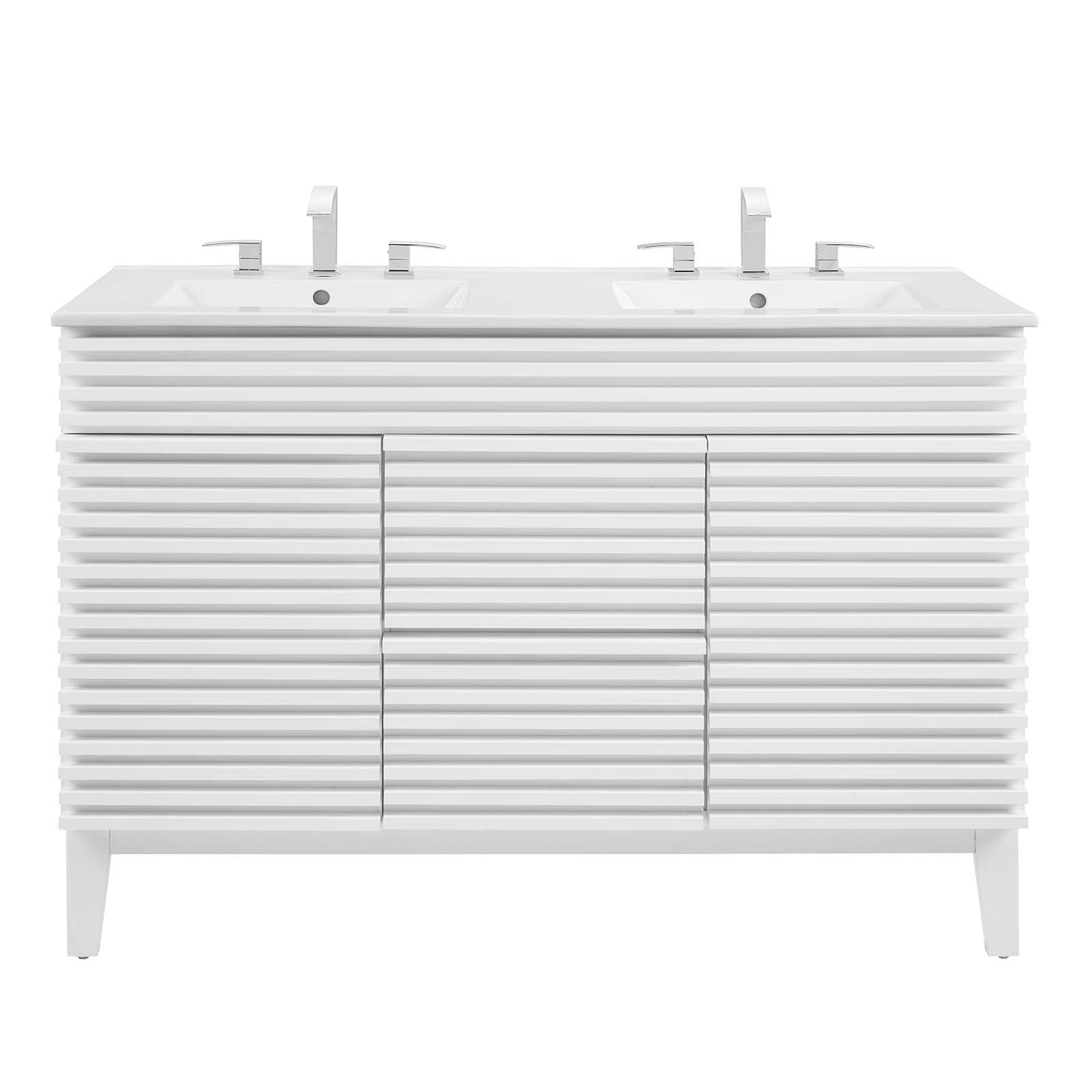 Modway Render 48" Double Sink Bathroom Vanity | Bathroom Accessories | Modishstore-55
