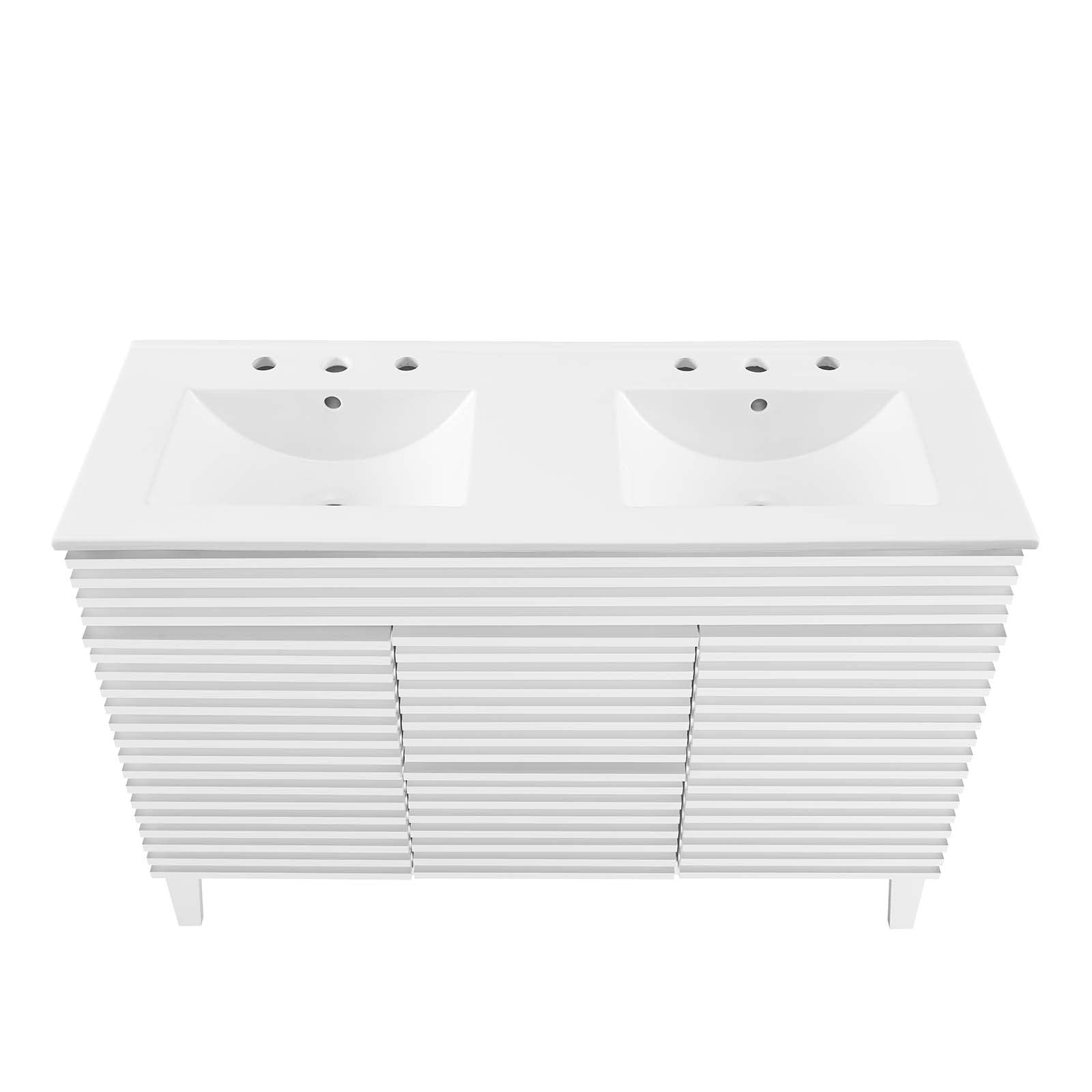 Modway Render 48" Double Sink Bathroom Vanity | Bathroom Accessories | Modishstore-54