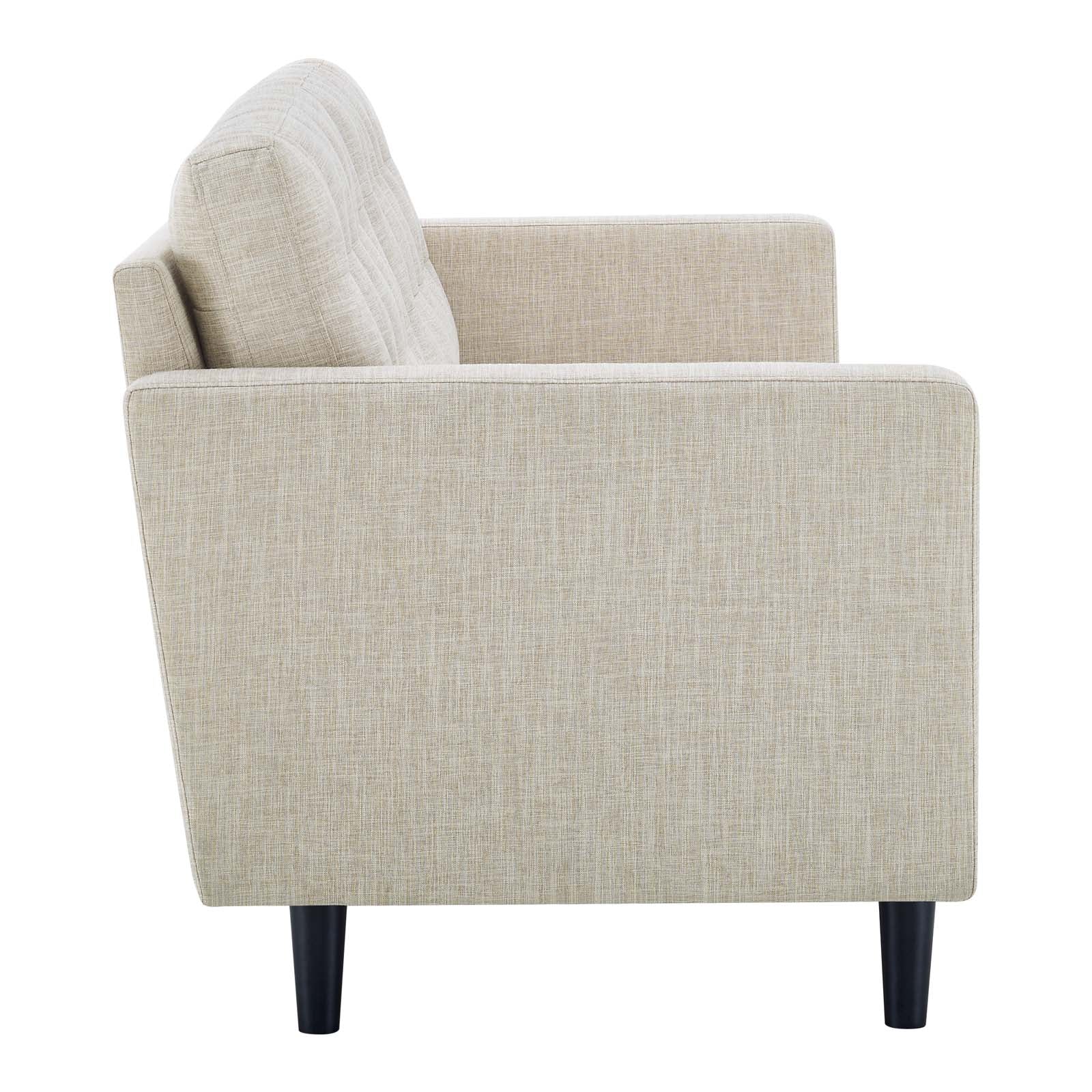 Modway Exalt Tufted Fabric Sofa | Sofas | 