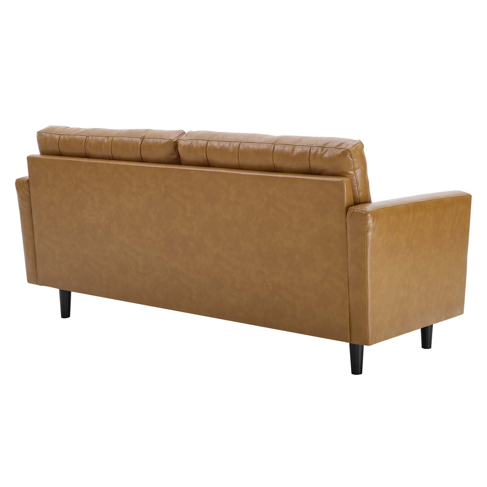 Modway Exalt Tufted Vegan Leather Sofa | Sofas | 