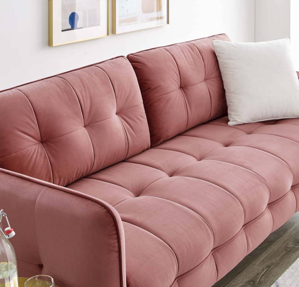 Modway Cameron Tufted Performance Velvet Sofa | Sofas | 