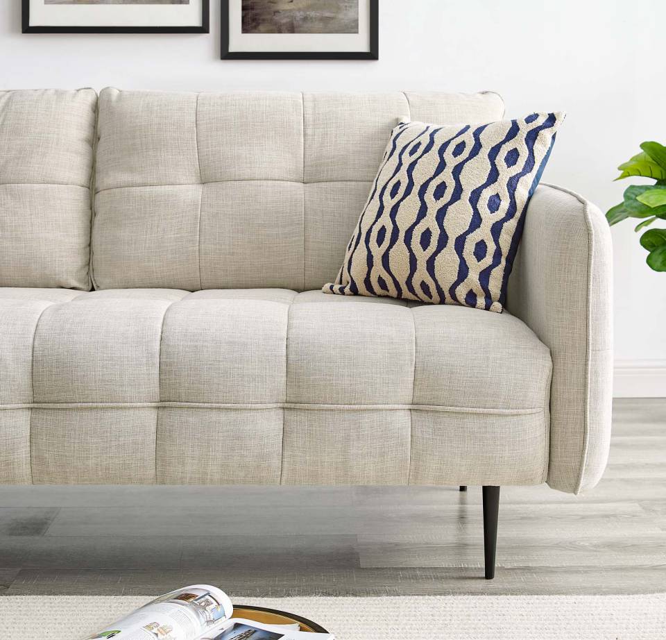 Modway Cameron Tufted Fabric Sofa | Sofas | 