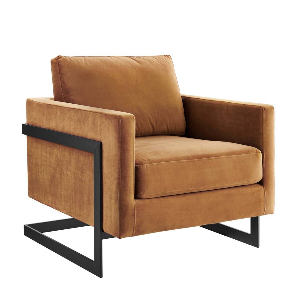 Modway Posse Performance Velvet Accent Chair | Accent Chairs | Modishstore-5