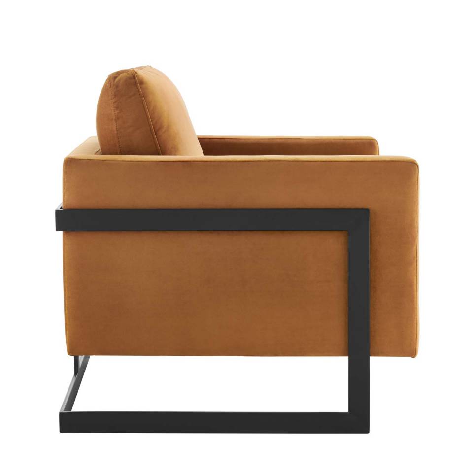 Modway Posse Performance Velvet Accent Chair | Accent Chairs | Modishstore-6