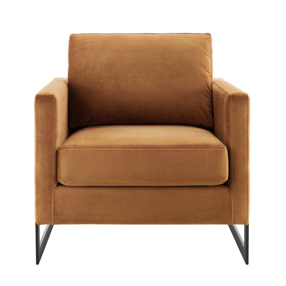 Modway Posse Performance Velvet Accent Chair | Accent Chairs | Modishstore-2