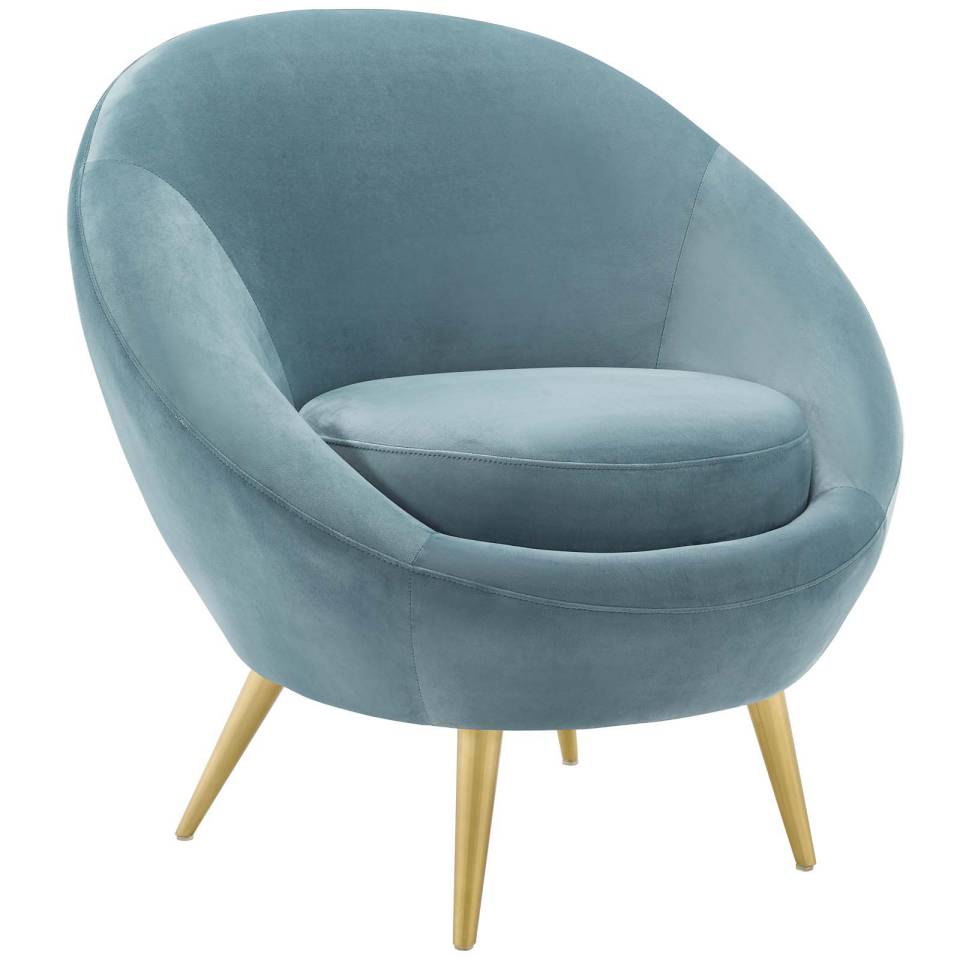 Modway Circuit Accent Chair Performance Velvet Set of 2 | Accent Chairs | 