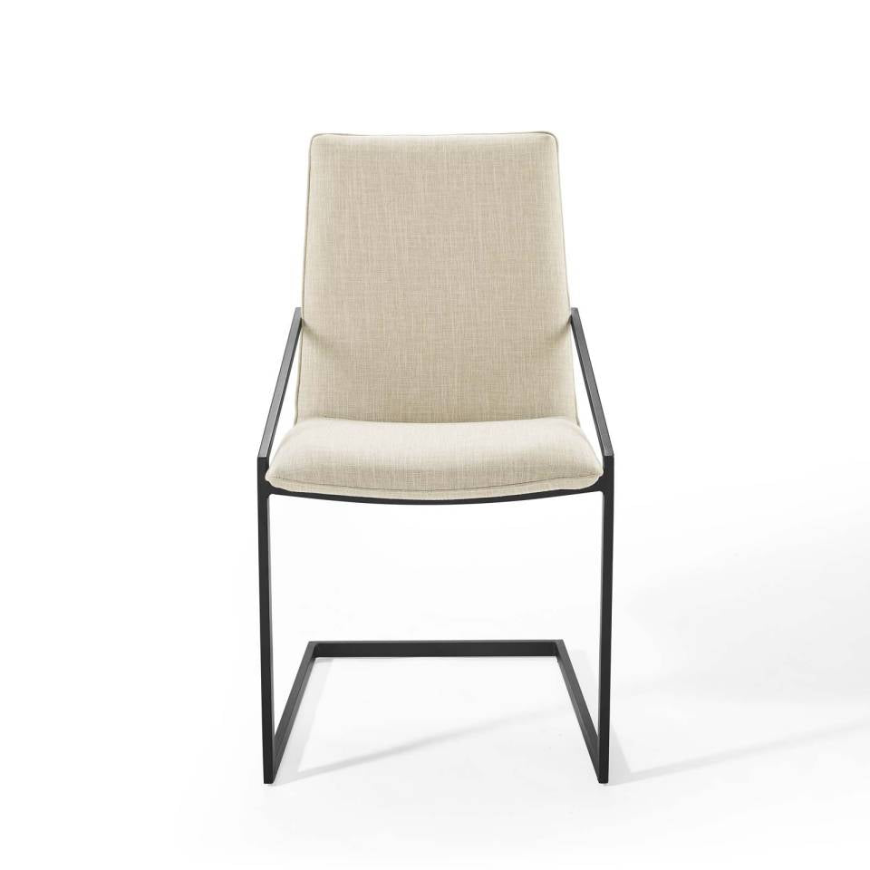 Modway Pitch Dining Armchair Upholstered Fabric Set of 2 | Armchairs | Modishstore-6