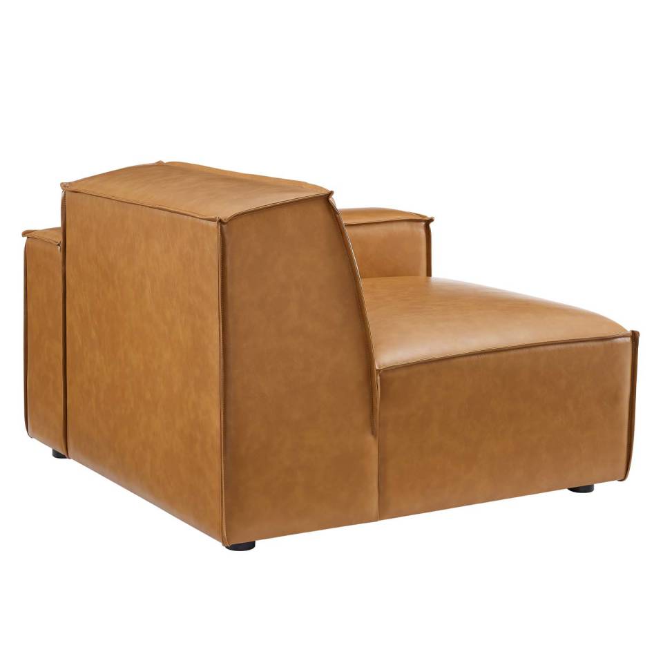 Modway Restore Right-Arm Vegan Leather Sectional Sofa Chair | Sofas | Modishstore-6
