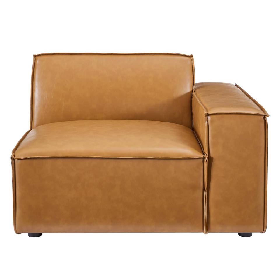 Modway Restore Right-Arm Vegan Leather Sectional Sofa Chair | Sofas | Modishstore-7