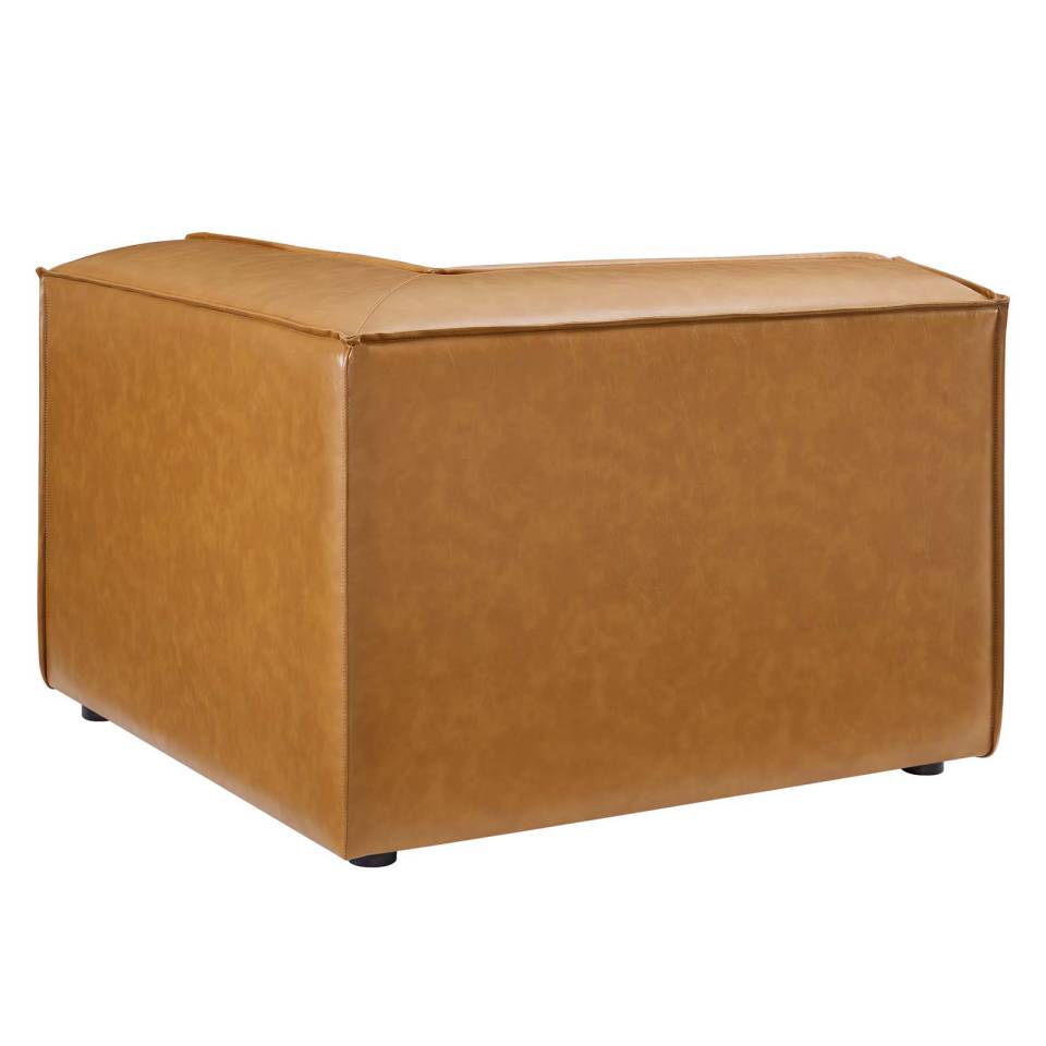 Modway Restore Vegan Leather Sectional Sofa Corner Chair | Side Chairs | Modishstore-6