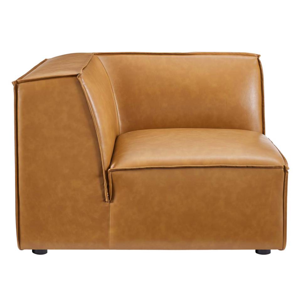 Modway Restore Vegan Leather Sectional Sofa Corner Chair | Side Chairs | Modishstore-7