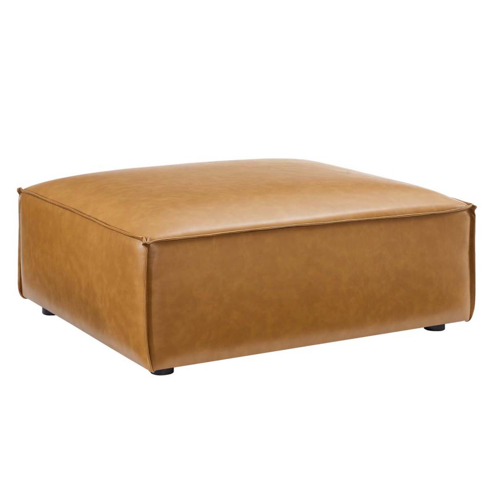 Modway Restore Vegan Leather Ottoman | Ottomans | Modishstore-5