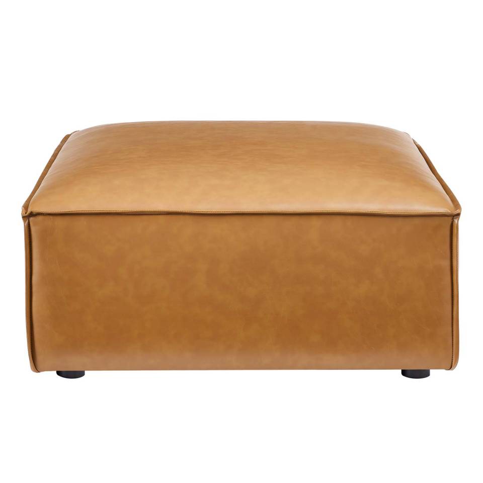Modway Restore Vegan Leather Ottoman | Ottomans | Modishstore-6