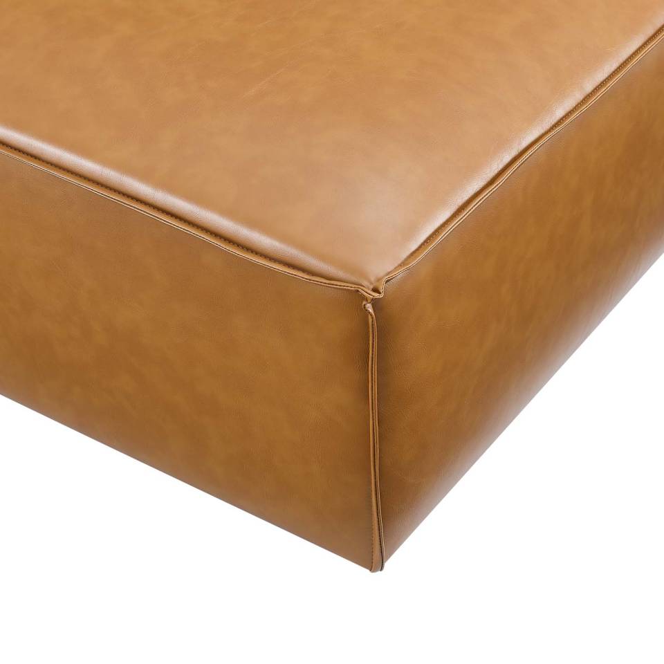 Modway Restore Vegan Leather Ottoman | Ottomans | Modishstore-2