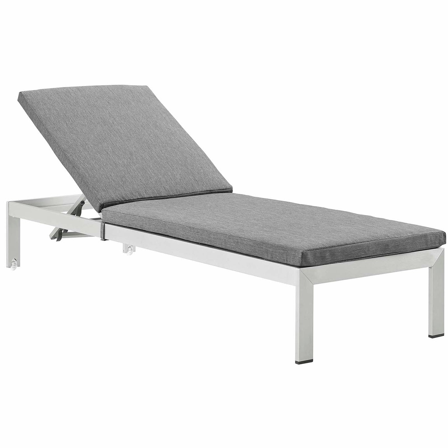 Modway Shore Outdoor Patio Aluminum Chaise with Cushions |  | Modishstore-5