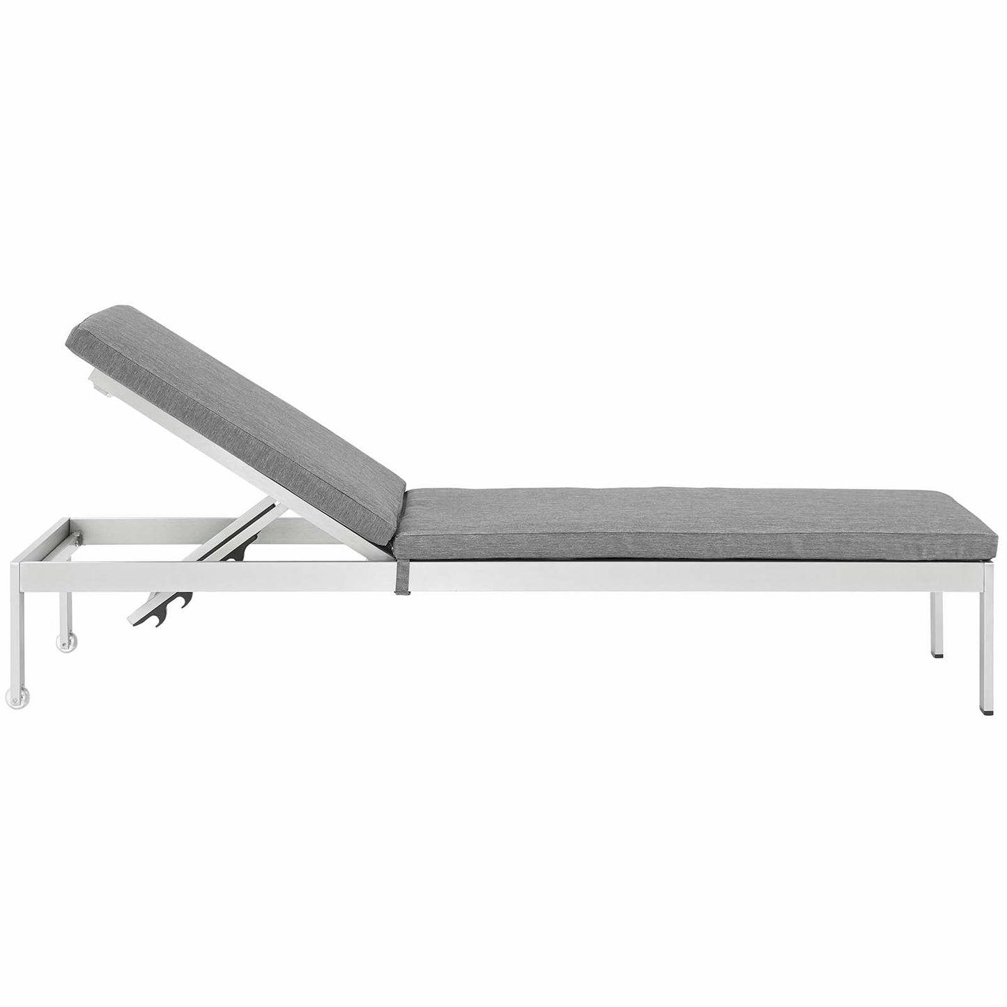 Modway Shore Outdoor Patio Aluminum Chaise with Cushions |  | Modishstore-7