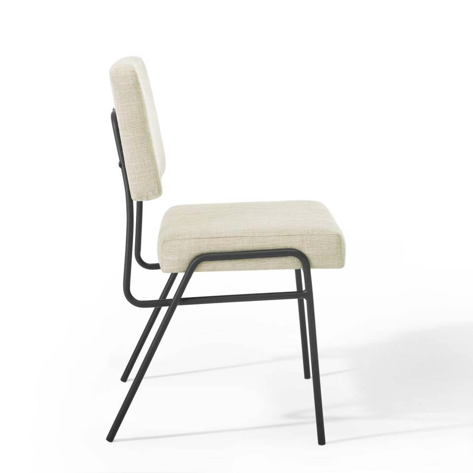 Modway Craft Dining Side Chair Upholstered Fabric Set of 2 | Side Chairs | 
