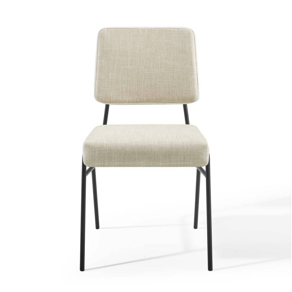Modway Craft Dining Side Chair Upholstered Fabric Set of 2 | Side Chairs | 