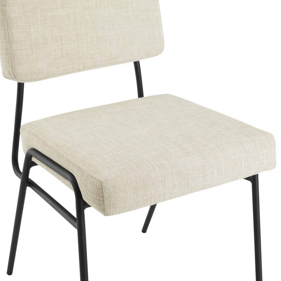 Modway Craft Dining Side Chair Upholstered Fabric Set of 2 | Side Chairs | 