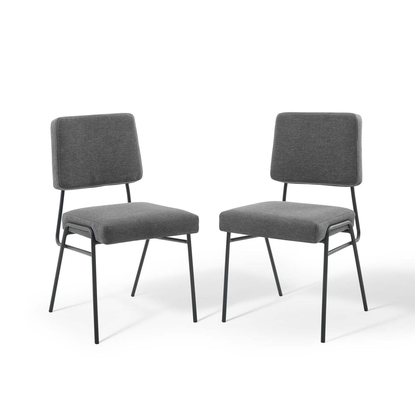 Modway Craft Dining Side Chair Upholstered Fabric Set of 2 - EEI-4506