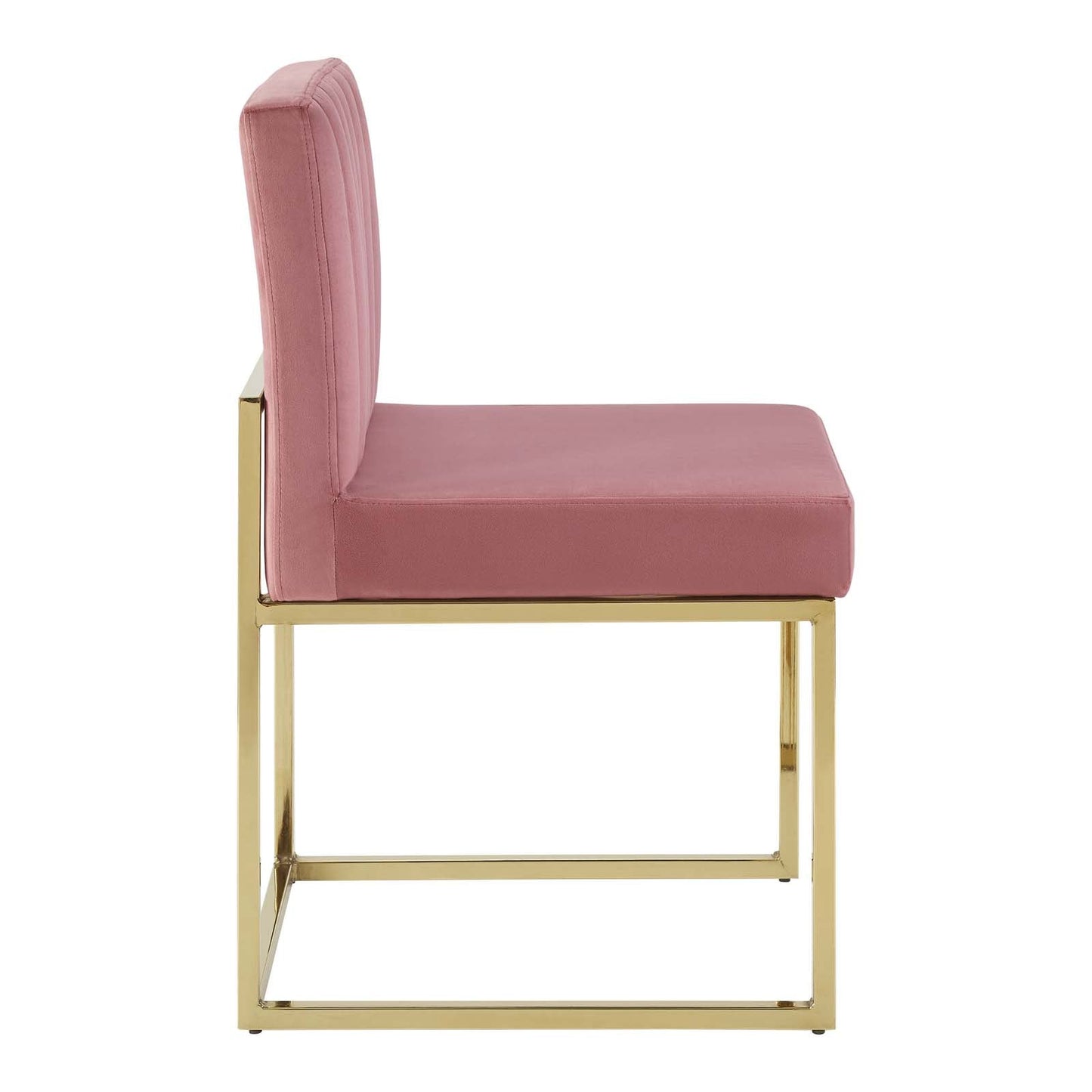 Modway Carriage Dining Chair Performance Velvet Set of 2 | Dining Chairs | 