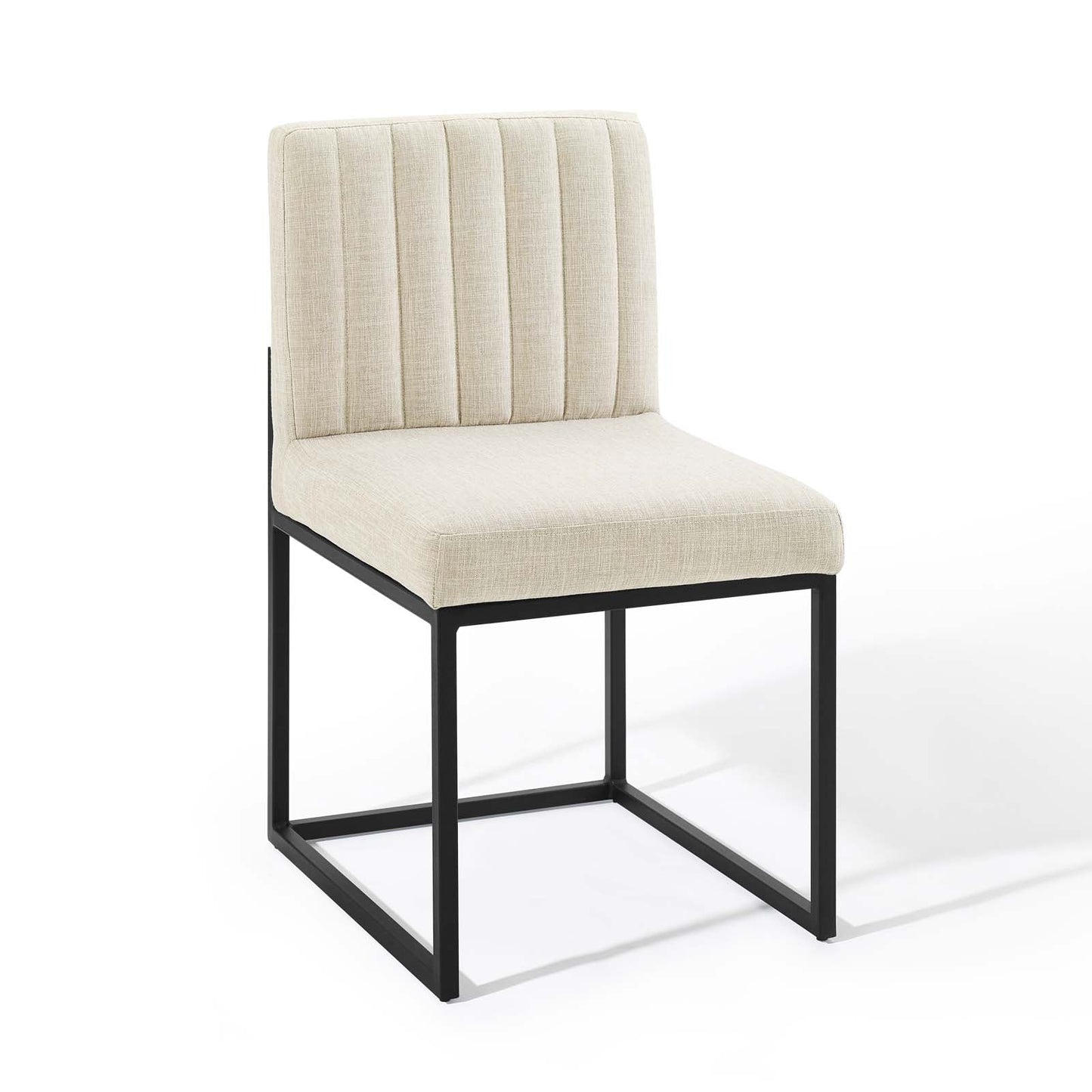 Modway Carriage Dining Chair Upholstered Fabric Set of 2 | Dining Chairs | 