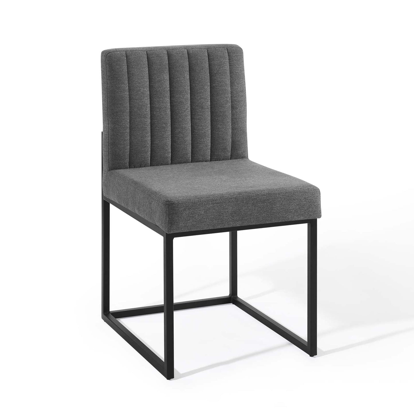 Modway Carriage Dining Chair Upholstered Fabric Set of 2 | Dining Chairs | 