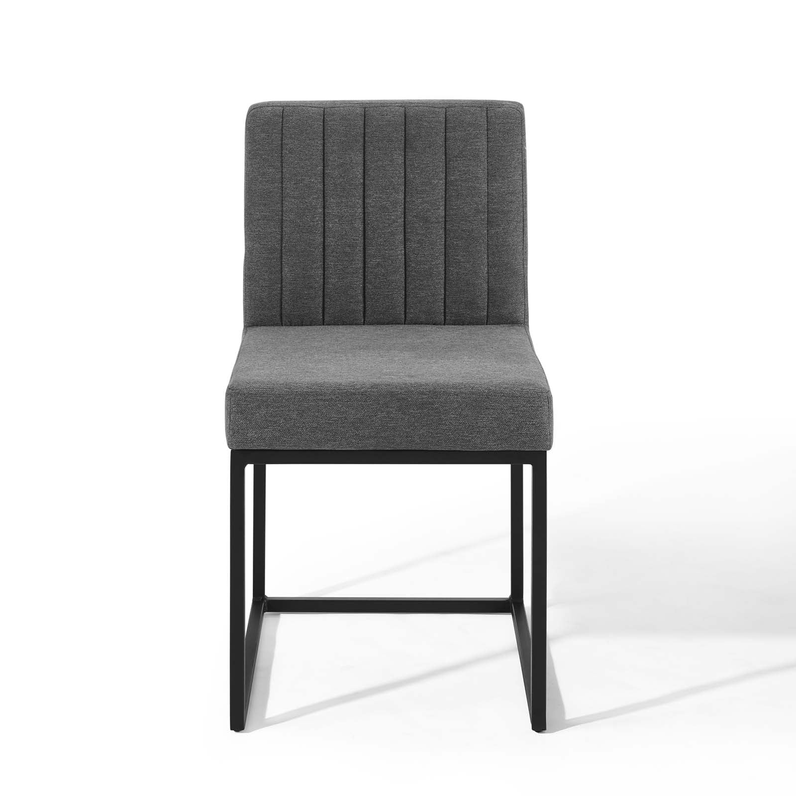 Modway Carriage Dining Chair Upholstered Fabric Set of 2 | Dining Chairs | 